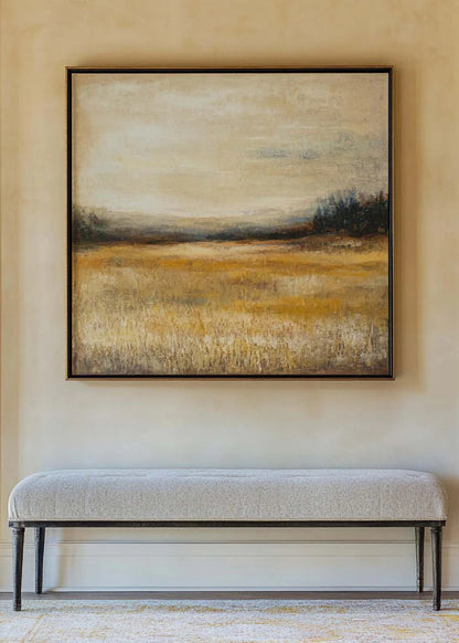 Minimalist Autumn Landscape Painting CM#144