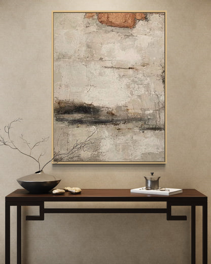 Minimalist Neutral Toned Painting CM#118