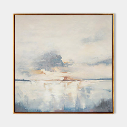 Minimalist Blue Ocean Painting CM#130