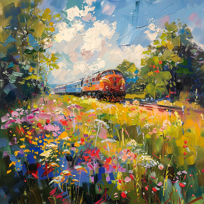 Floral Journey by Scenic Railway