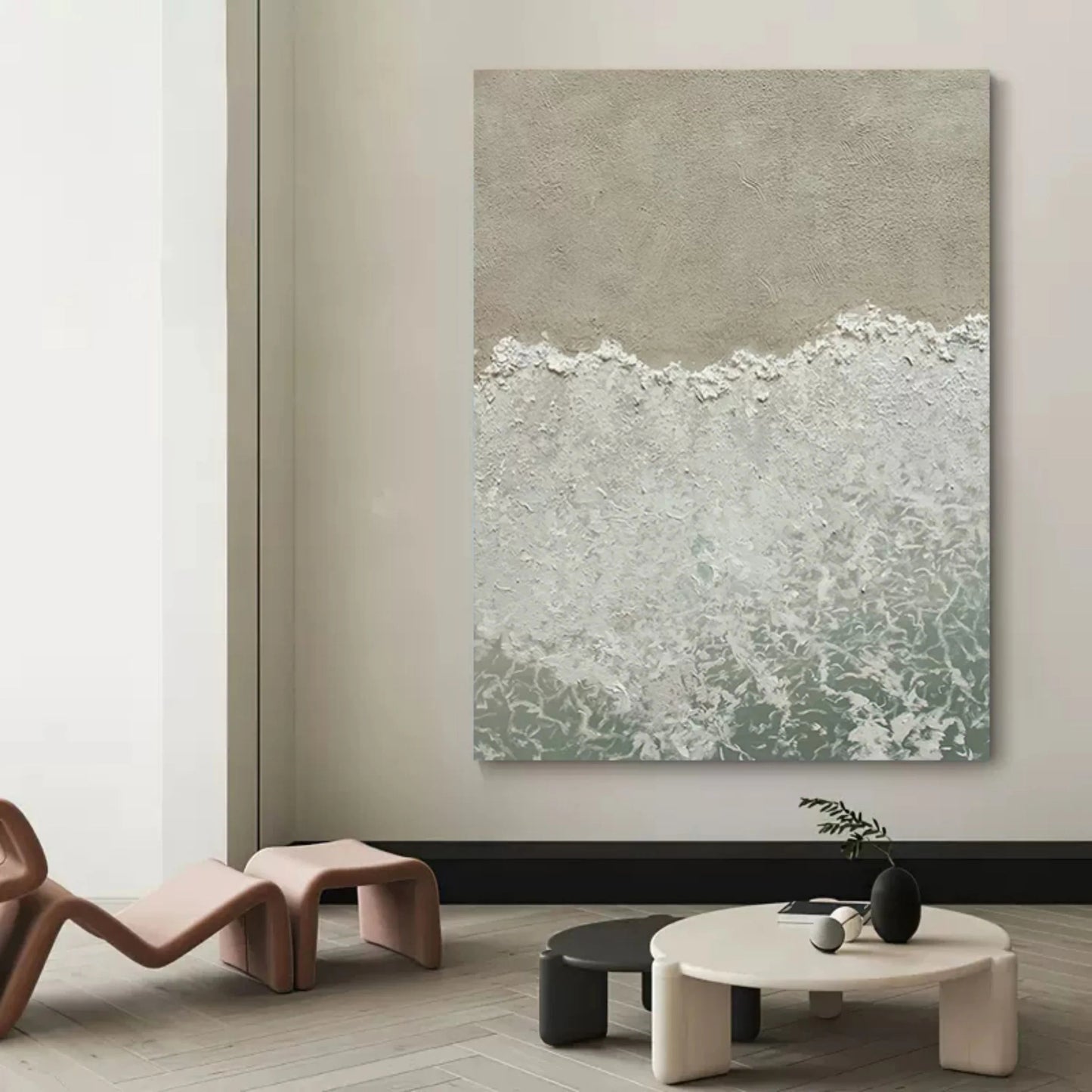Wabi-Sabi Painting Landscape Ocean WS#018