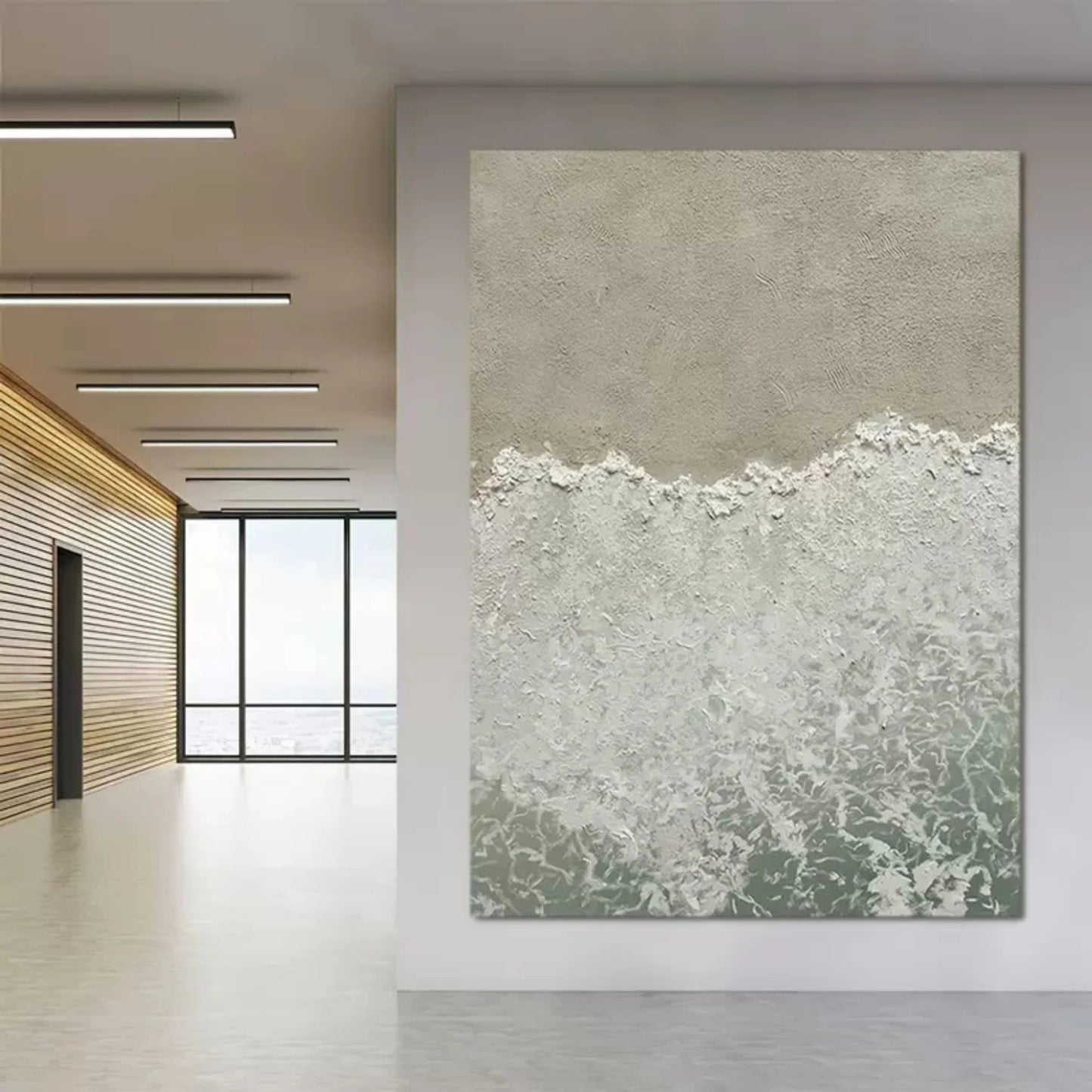 Wabi-Sabi Painting Landscape Ocean WS#018