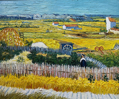 Vincent Van Gogh The Harvest (Wheatfields) Oil Painting