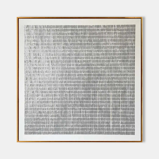 Wabi-Sabi Wall Art displayed in modern minimalist kitchen