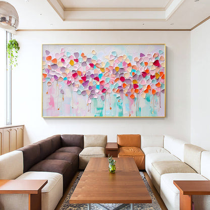 Blossoming Garden Abstract Art