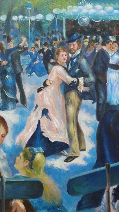 Renoir's Dance at Le Moulin de la Galette Oil Painting